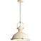 Quorum 20"W Persian White Pendant Light