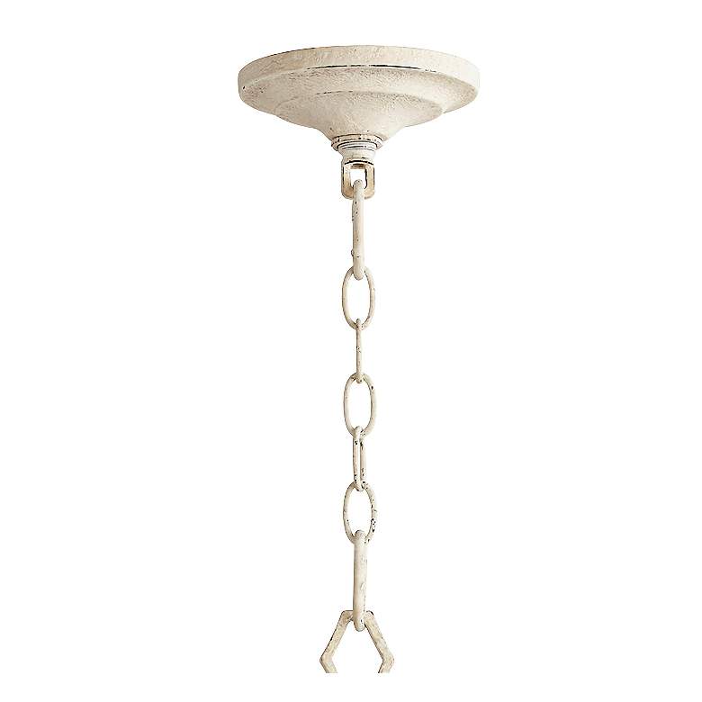 Image 3 Quorum Ansley 14" Wide Persian White 3-Light Chandelier more views