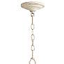 3_Quorum Ansley 14" Wide Persian White 3-Light Chandelier more views