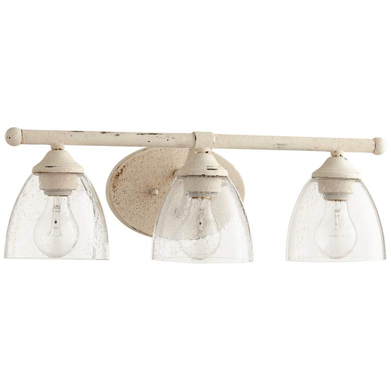 Image 1 Quorum Brooks 21" Wide Persian White 3-Light Bath Light