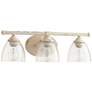 Quorum Brooks 21" Wide Persian White 3-Light Bath Light