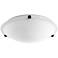 Quorum Cavan 16" Wide Oiled Bronze Ceiling Light