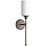 Quorum Celeste 19" High Oiled Bronze Wall Sconce