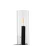 2_Quorum Harbin 16" High Black Wall Sconce more views