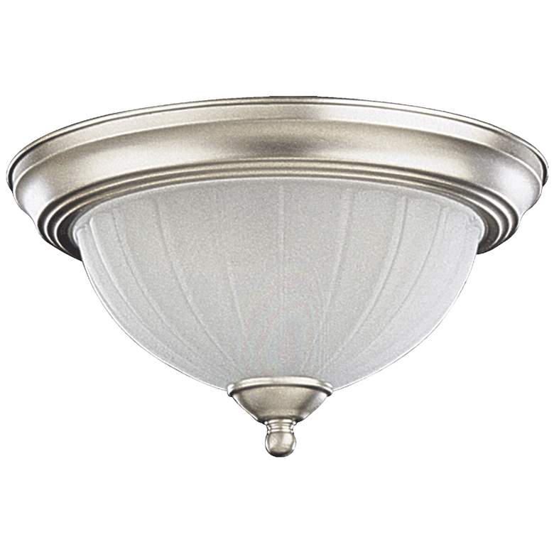 Image 1 Quorum International 11" Satin Nickel Ceiling Mount