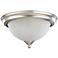 Quorum International 11" Satin Nickel Ceiling Mount