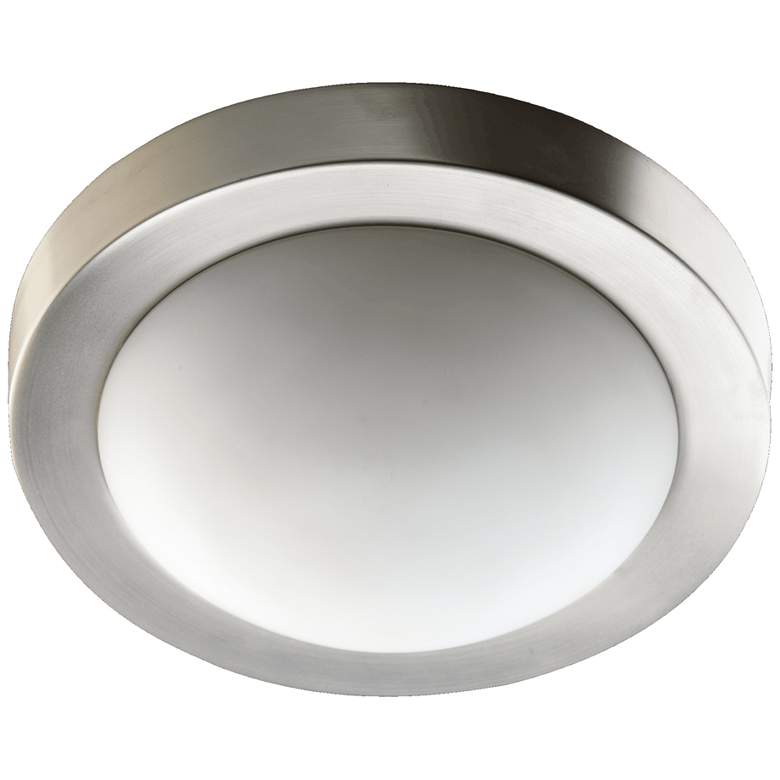 Image 1 Quorum International 11" Satin Nickel Ceiling Mount