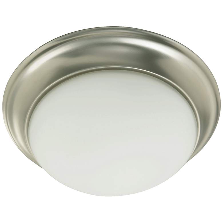 Image 1 Quorum International 11" Satin Nickel Ceiling Mount