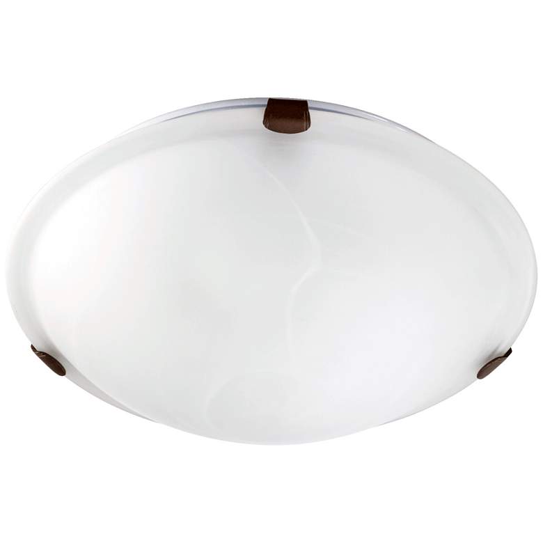 Image 1 Quorum International 12" Oiled Bronze Ceiling Mount