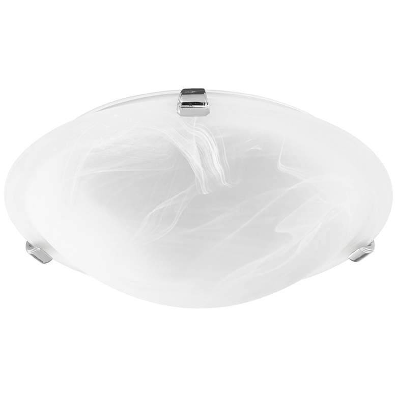 Image 1 Quorum International 12" Polished Nickel Ceiling Mount
