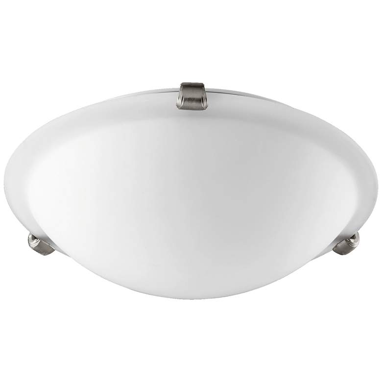 Image 1 Quorum International 12" Satin Nickel Ceiling Mount