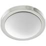 Quorum International 13" Polished Nickel Ceiling Mount