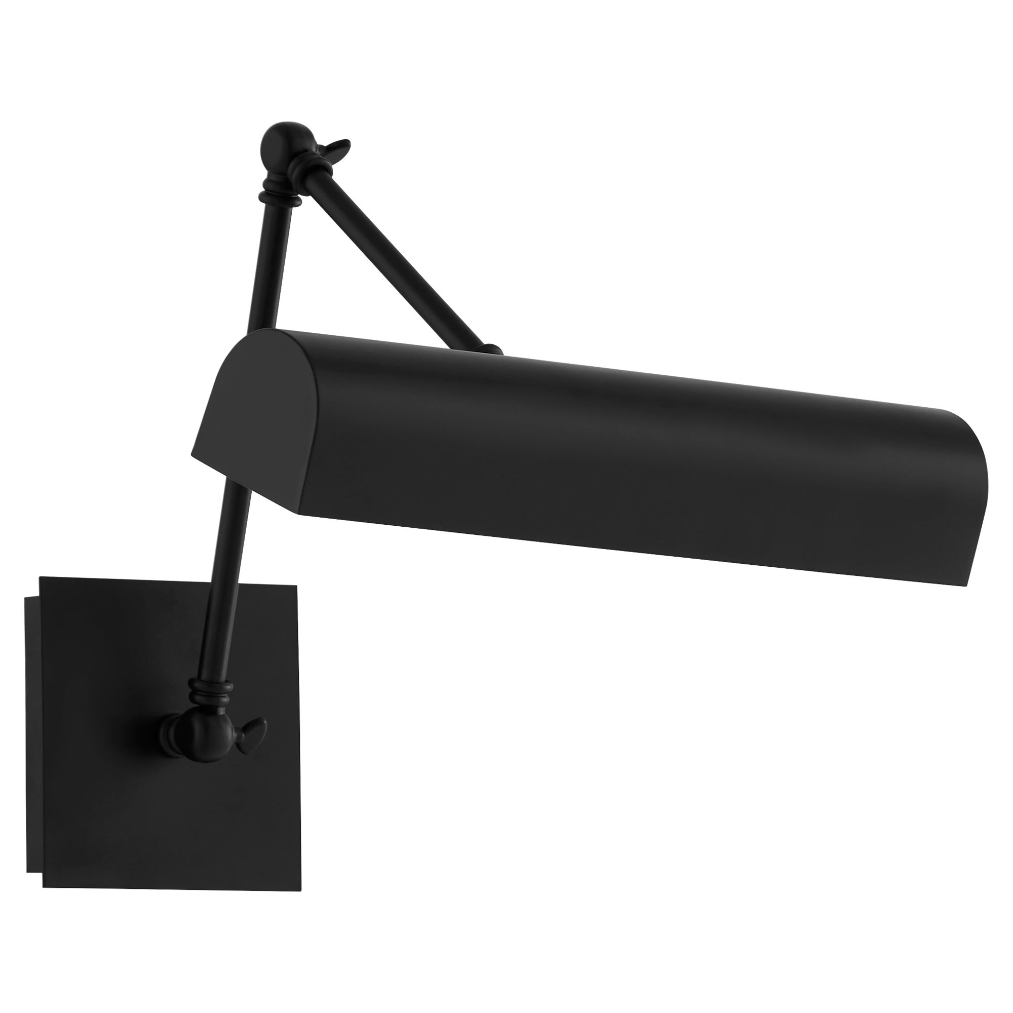 Image 2 Quorum International 15" Gooseneck Picture Light - Black more views