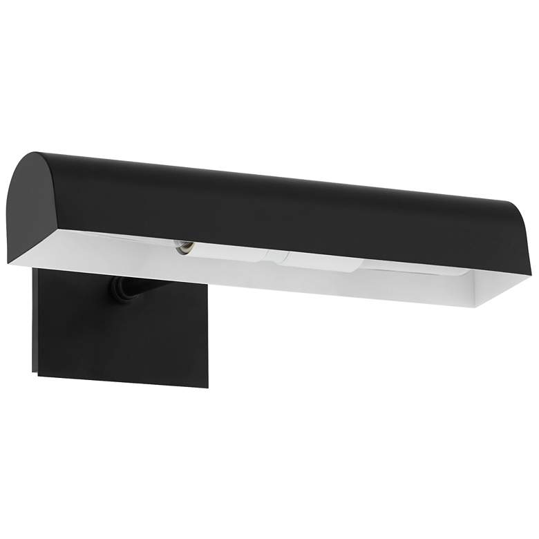 Image 1 Quorum International 15" Matte Black Picture Light