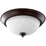 Quorum International 15" Oiled Bronze Ceiling Mount