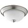 Quorum International 15" Satin Nickel Ceiling Mount