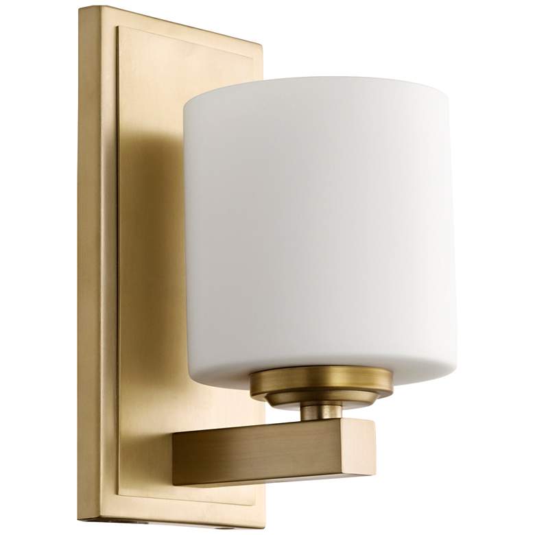 Image 1 Quorum International 1LT AGB Cylinder Wall Mount