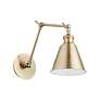 Thumbnail3 of Quorum International 1LT Mid Century Modern AGB Wall Sconce more views