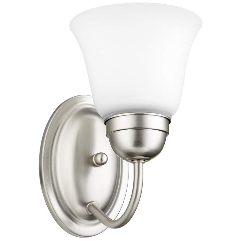 Image 1 Quorum International 1LT Satin Nickel Wall Mount