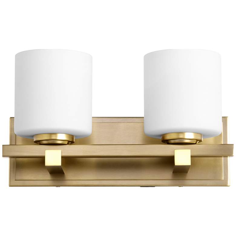 Image 1 Quorum International 2LT AGB Cylinder Wall Mount