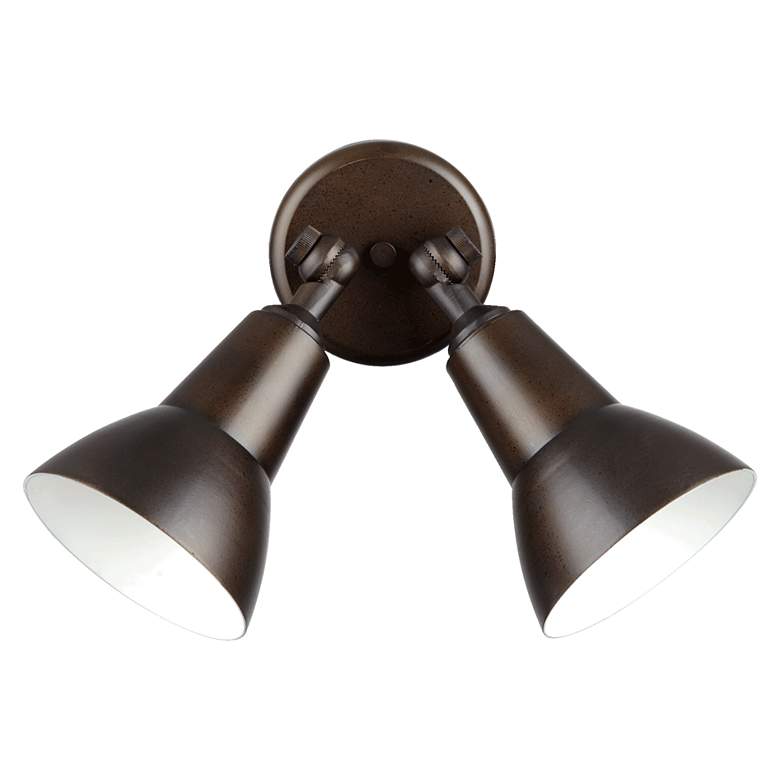 Image 1 Quorum International 2LT Oiled Bronze Floodlight
