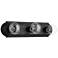 Quorum International 3LT Textured Black Vanity Light