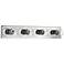 Quorum International 4LT Chrome Strip Vanity Light