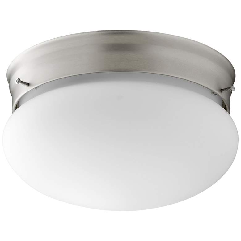 Image 1 Quorum International 6" Satin Nickel Ceiling Mount