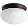 Quorum International 8" Oiled Bronze Ceiling Mount