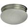 Quorum International 8" Satin Nickel Ceiling Mount