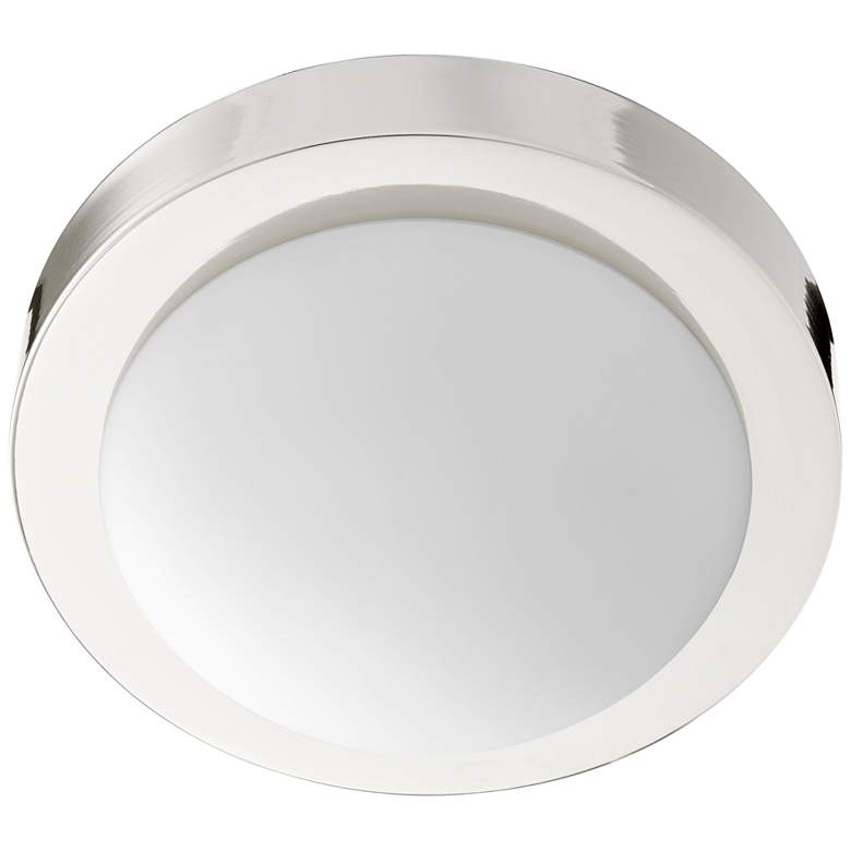Image 1 Quorum International 9" Polished Nickel Ceiling Mount