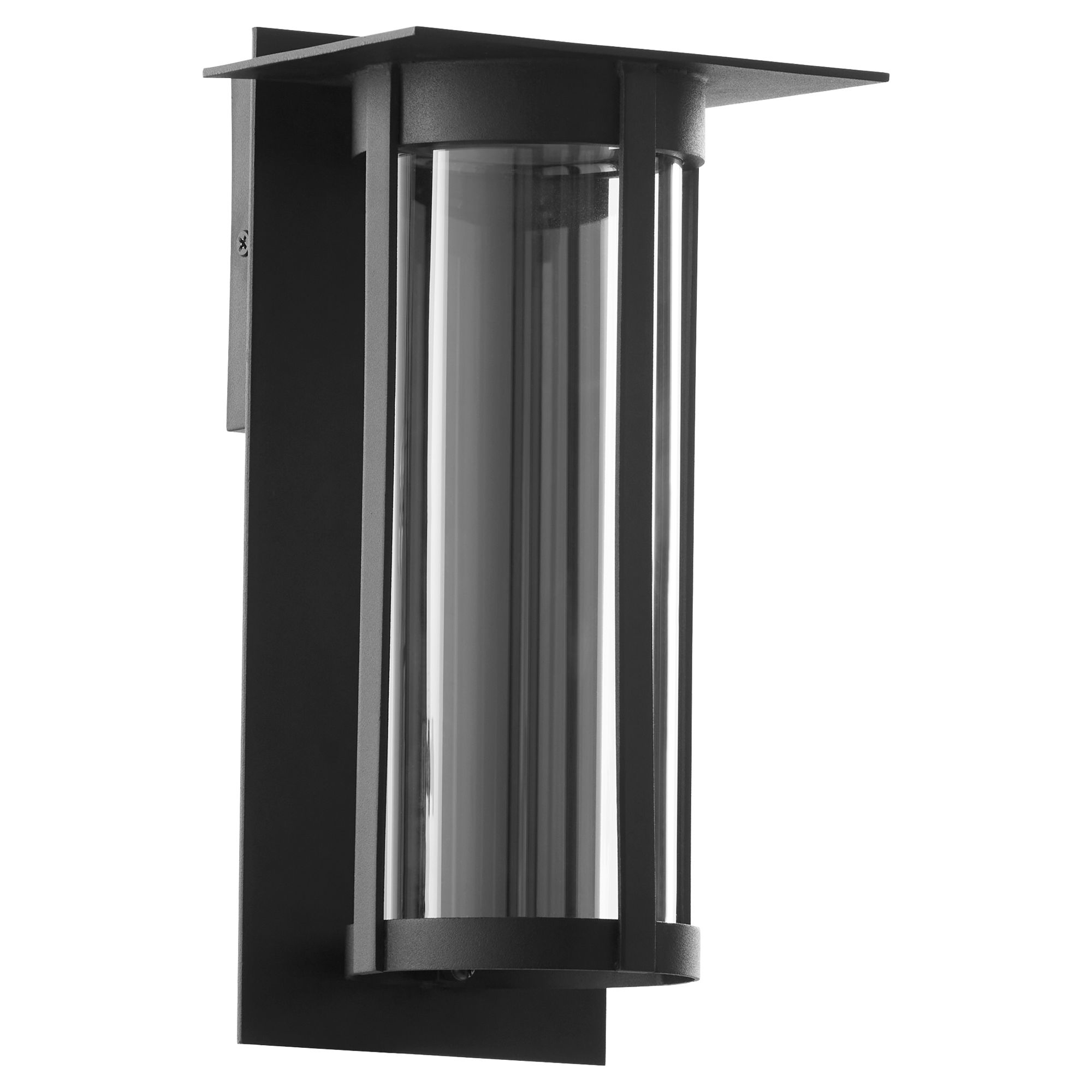 Image 3 Quorum International Abram 12" Black LED Outdoor Lantern more views