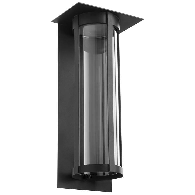 Image 1 Quorum International Abram 18" Black LED Outdoor Lantern