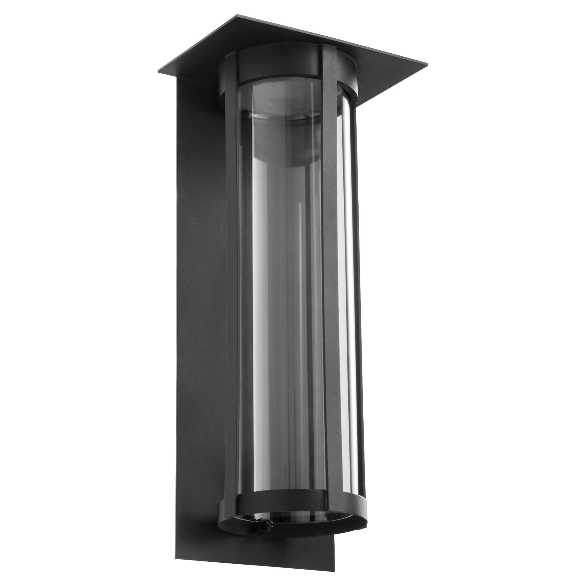 Image 4 Quorum International Abram 18" Black LED Outdoor Lantern more views