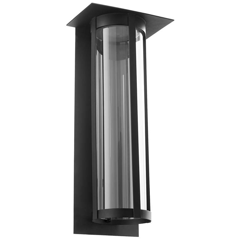 Image 1 Quorum International Abram 24" Black LED Outdoor Lantern