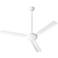 Quorum International Aerovon 52" Studio White Damp Ceiling Fan