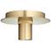 Quorum International Aged Brass Keyless Ceiling Mount