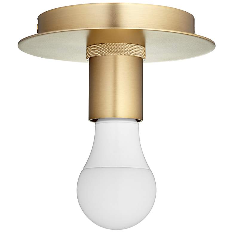 Image 2 Quorum International Aged Brass Keyless Ceiling Mount more views