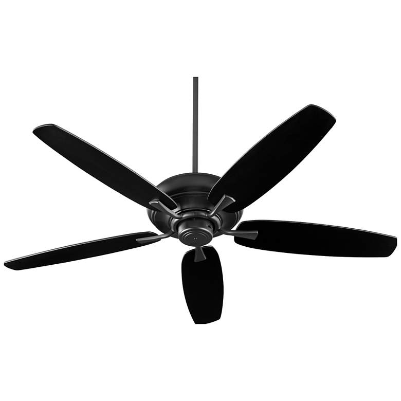 Image 1 Quorum International Apex 56" Textured Black Ceiling Fan