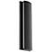 Quorum International Artemis 20" Texture Black Wall Sconce