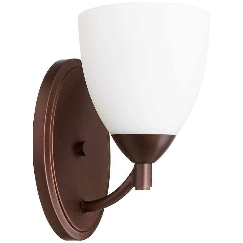 Image 1 Quorum International Barkley 1LT Oiled Bronze Wall Mount