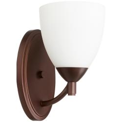 Quorum International Barkley 1LT Oiled Bronze Wall Mount