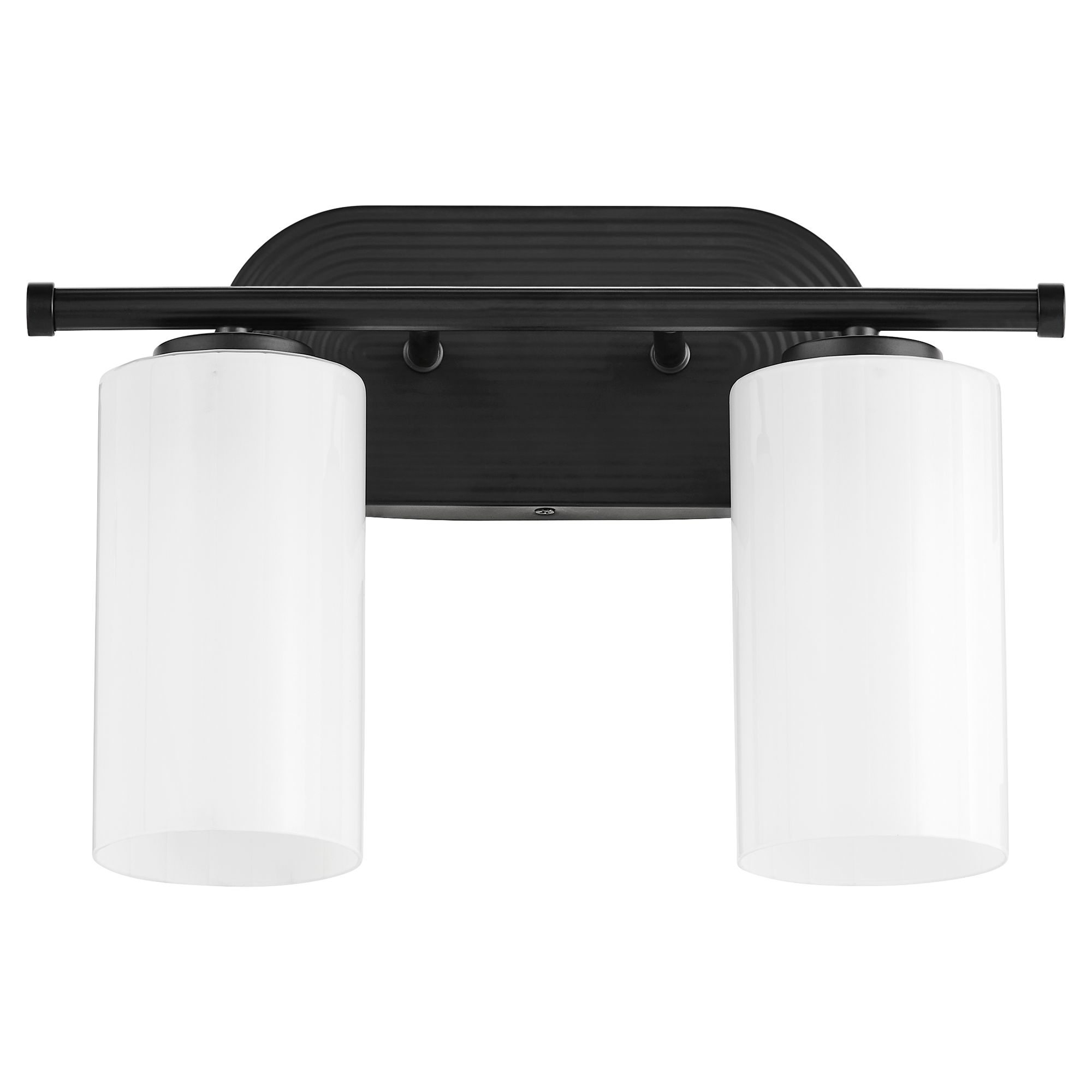 Image 2 Quorum International Belinder 2LT Matte Black Vanity Light more views