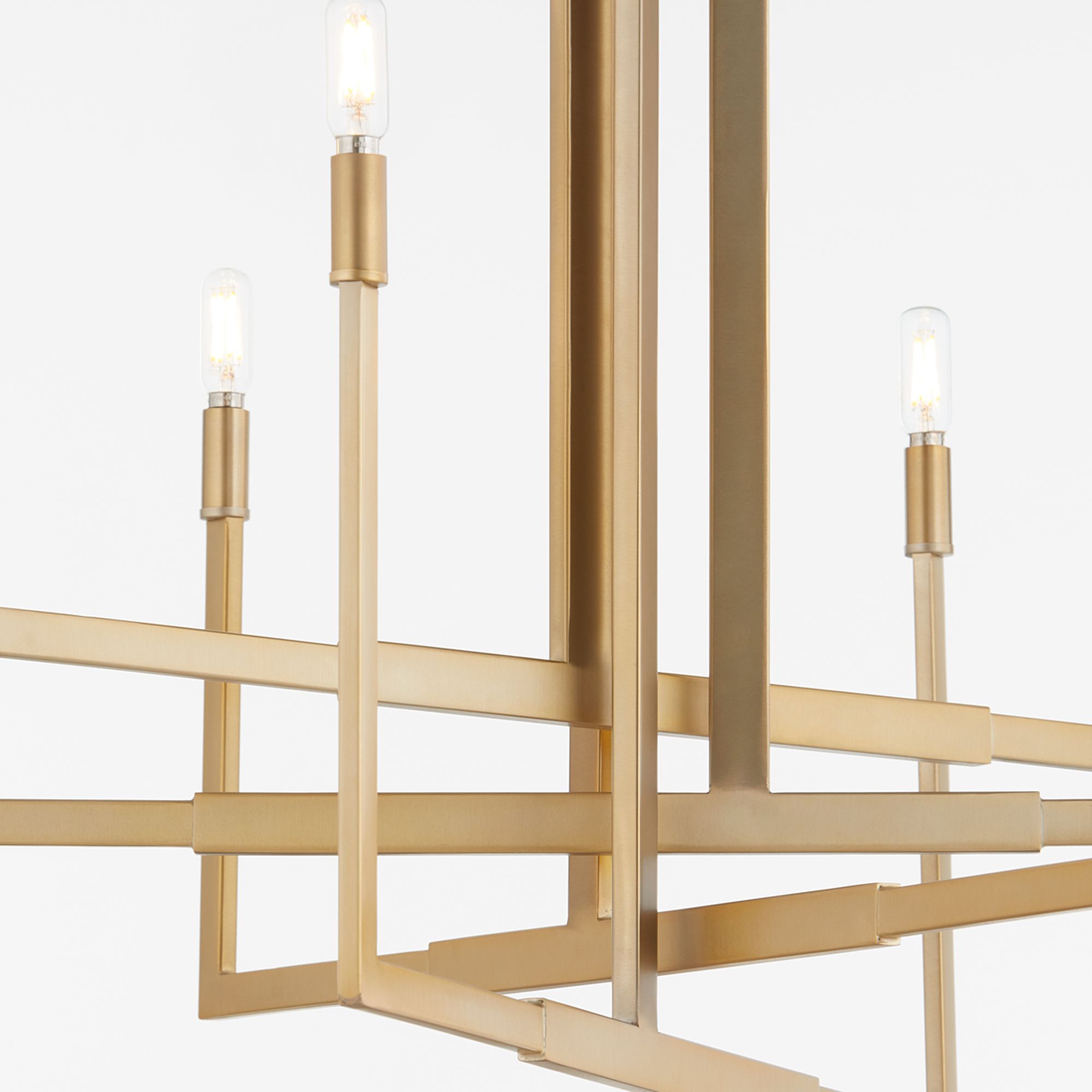 Image 3 Quorum International Bolero 8LT Aged Brass Chandelier more views