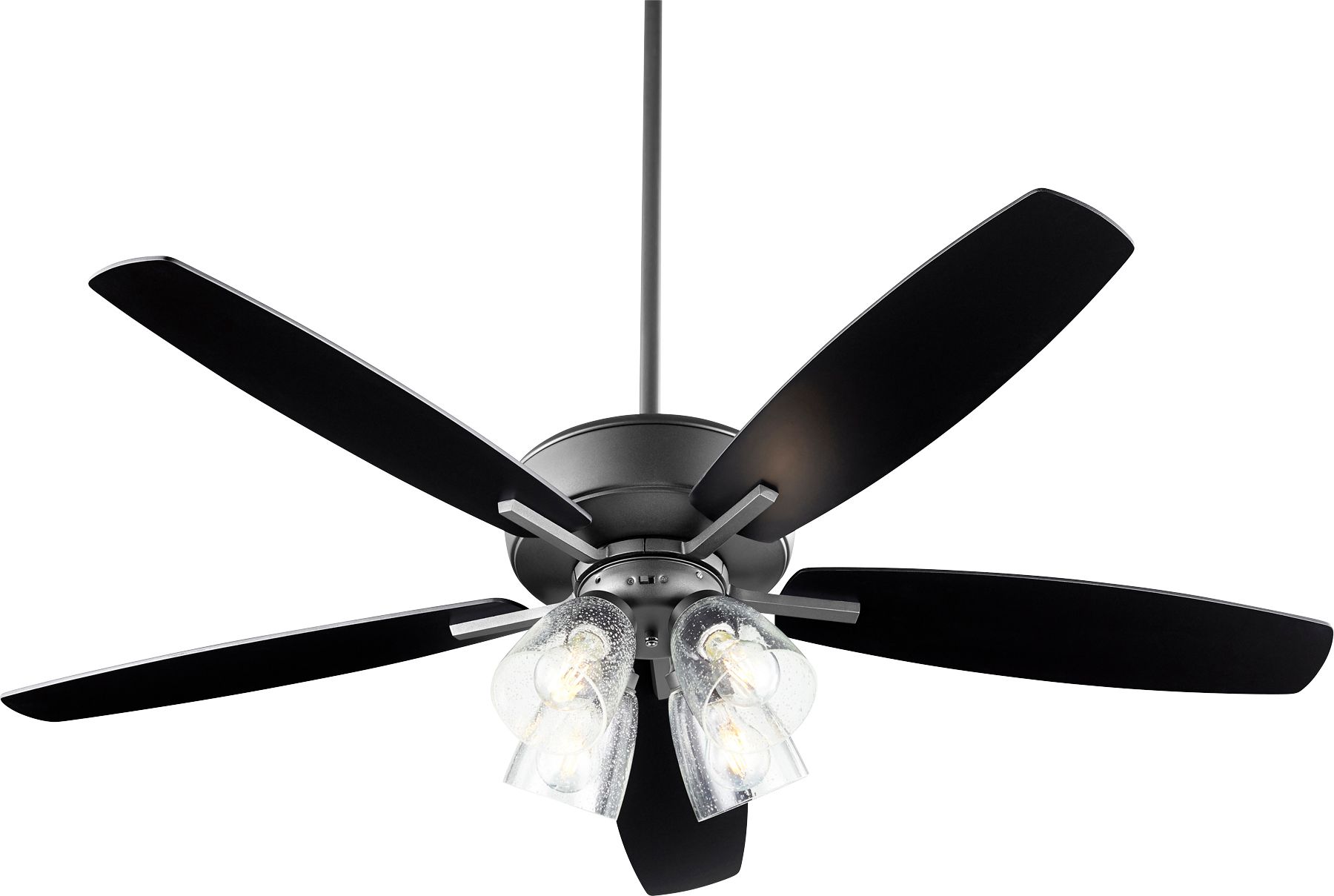 Thumbnail2 of Quorum International Breeze 52" 4 Light Textured Black Ceiling Fan more views