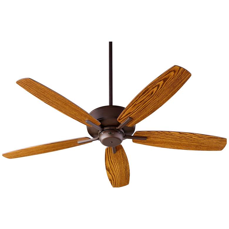 Image 1 Quorum International Breeze 52" Oiled Bronze Ceiling Fan