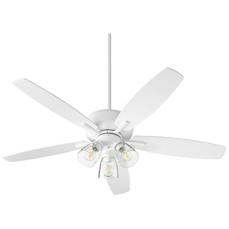 Image 1 Quorum International Breeze 52" Studio White Transitional Ceiling Fan