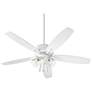 Quorum International Breeze 52" Studio White Transitional Ceiling Fan