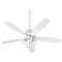 Quorum International Breeze 52" Studio White Transitional Ceiling Fan