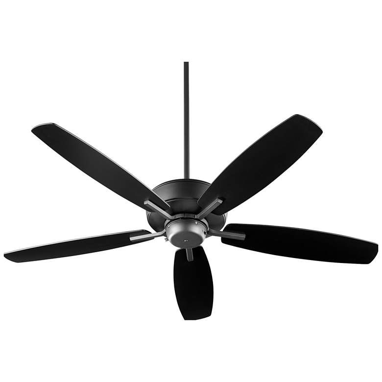 Image 1 Quorum International Breeze 52" Textured Black Ceiling Fan